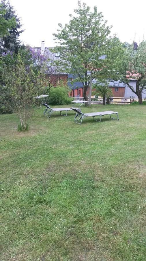 Ferienhof Hering Hinterhermsdorf Bagian luar foto