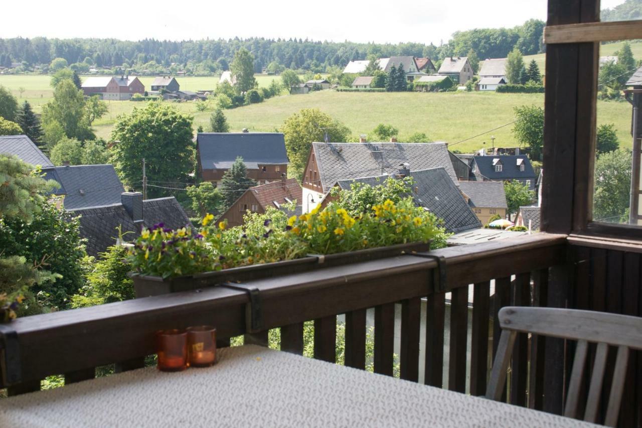 Ferienhof Hering Hinterhermsdorf Bagian luar foto